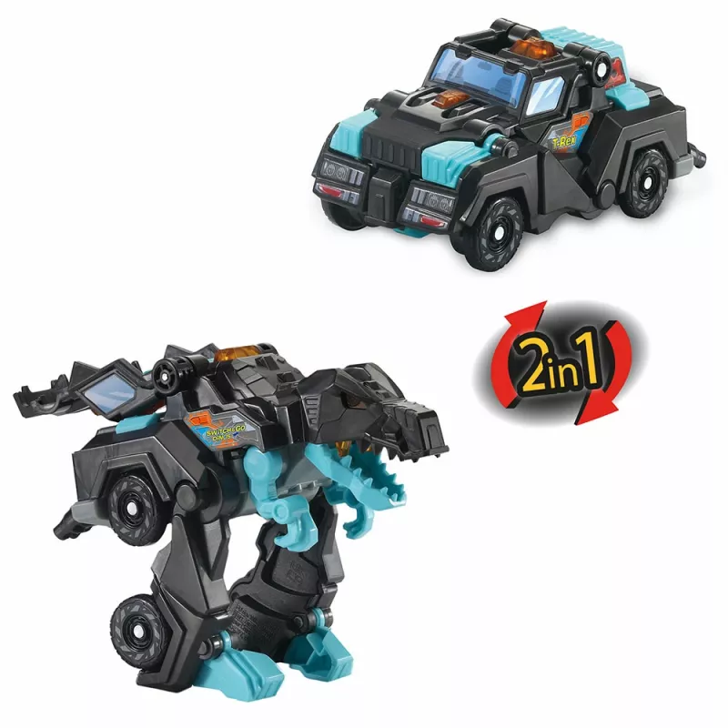 VTech Switch & Go Dinos 569304, 3 años, negro, azul, 190 g