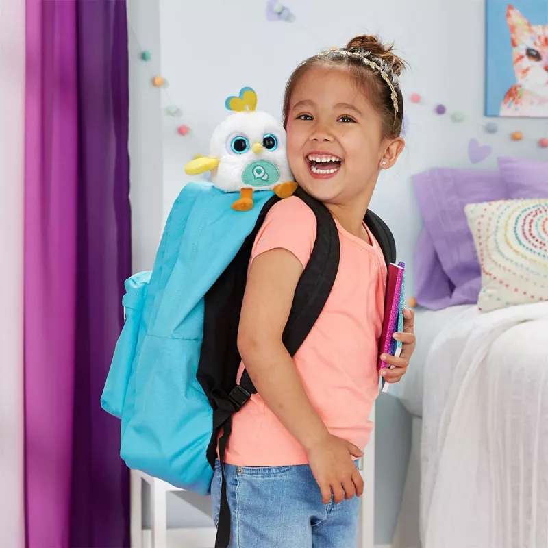 Peluche VTech Lolibirds Oscar — pájaro de peluche interactivo con sonidos y funciones luminosas