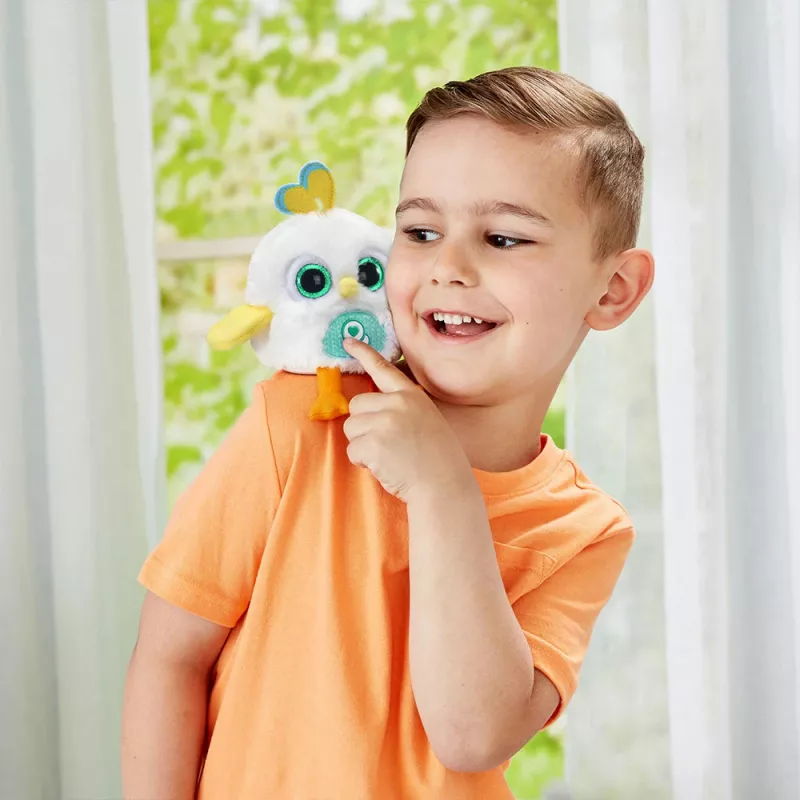 Peluche VTech Lolibirds Oscar — pájaro de peluche interactivo con sonidos y funciones luminosas