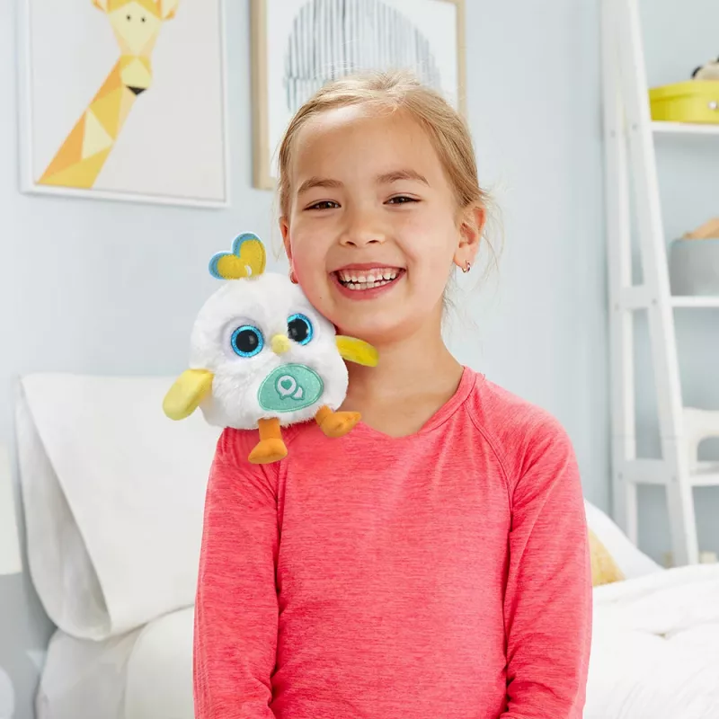 Peluche VTech Lolibirds Oscar — pájaro de peluche interactivo con sonidos y funciones luminosas