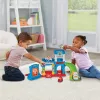 Set de juego VTech Tut Tut Baby Flitzer comisaría de policía 80-569904 con funciones interactivas y vehículos