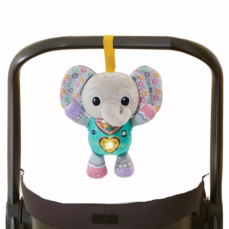 Figura de juguete VTech Melody Elephant 80-566704 — juguete educativo sonoro con diseño colorido