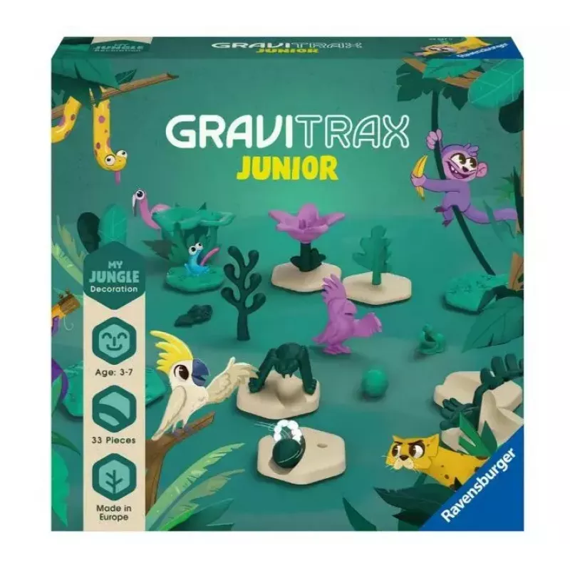 Juego de mesa Ravensburger GraviTrax Junior (modelo 23747) — para niños a partir de 3 años