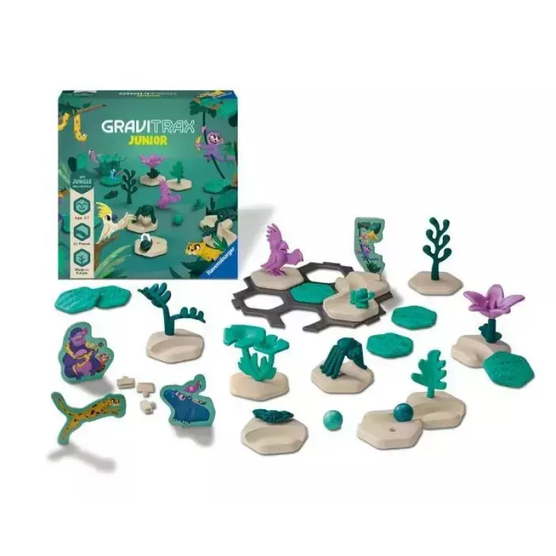 Juego de mesa Ravensburger GraviTrax Junior (modelo 23747) — para niños a partir de 3 años