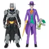 DC Comics, Batman Adventures, set de figuras de acción Batman vs The Joker, 2 figuras, 12 accesorios de armadura, juguete de superhéroes de 30,5 cm para niños y niñas
