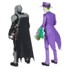 DC Comics, Batman Adventures, set de figuras de acción Batman vs The Joker, 2 figuras, 12 accesorios de armadura, juguete de superhéroes de 30,5 cm para niños y niñas