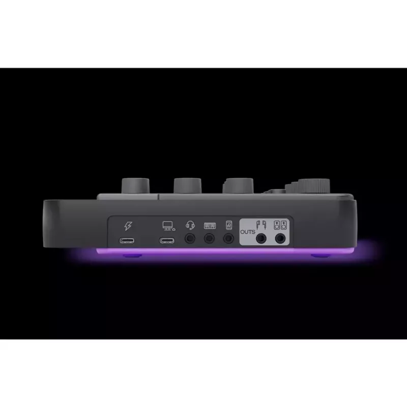 Mackie M-Caster Live interfaz de streaming en directo, negra