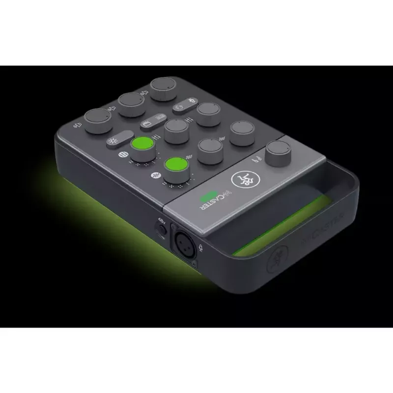 Mackie M-Caster Live interfaz de streaming en directo, negra