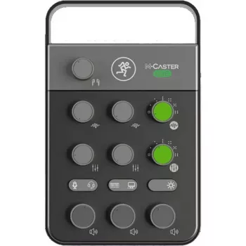 Mezclador Mackie MixCaster Live portátil 8 canales USB – mesa de mezclas compacta con interfaz USB integrada