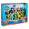 PAW Patrol, 10.º aniversario, All Paws On Deck, pack de regalo con 10 figuras de acción coleccionables, juguete para niños a partir de 3 años