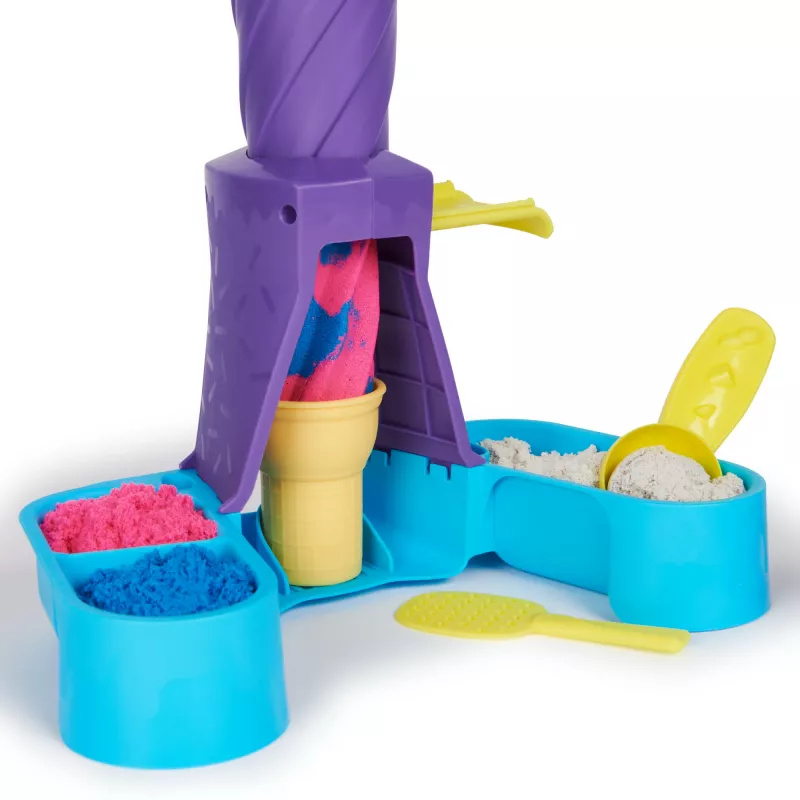 Spin Master Kinetic Sand Soft Serve Station 6068385 arena para jugar, 396 g, a partir de 3 años