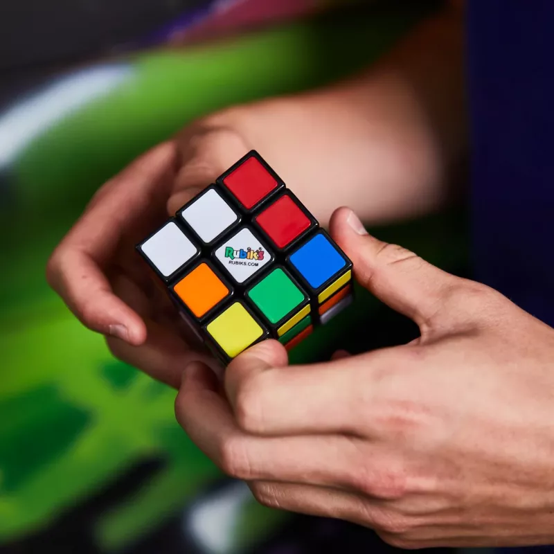 Cubo de Rubik 3x3 de Spin Master — Original 3x3, recomendado a partir de 8 años