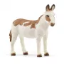 Schleich Burro manchado americano juguete marrón blanco 13961