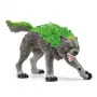 Figura Schleich ELDRADOR CREATURES Lobo de granito modelo 70153, edad 7+, verde/gris