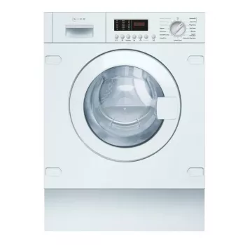 Lavadora-secadora Neff V6540X3 integrable de carga frontal blanca