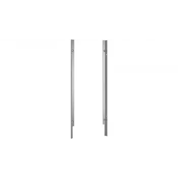 Set de revestimiento y fijación Neff, listón lateral, Neff, apto para lavavajillas empotrables/integrables con una altura de 81,5 cm, acero inoxidable, acero inoxidable, 200 g
