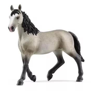 schleich HORSE CLUB yegua Selle Français, 5 años, caballos, negro, gris, plástico