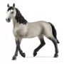 schleich HORSE CLUB yegua Selle Français, 5 años, caballos, negro, gris, plástico