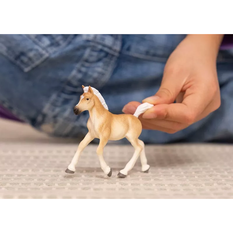 schleich HORSE CLUB potro Haflinger, 5 año(s), caballos, beige, marrón, plástico