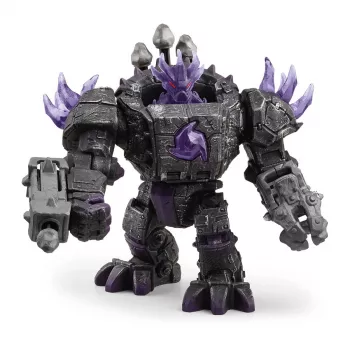 schleich ELDRADOR CREATURES Shadow Master robot con mini criatura negro