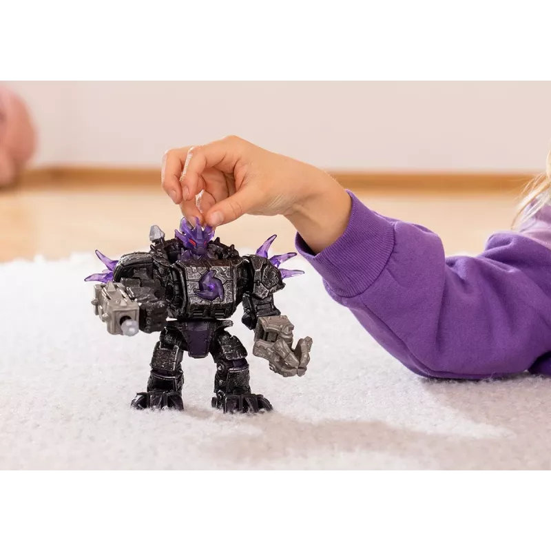 schleich ELDRADOR CREATURES Shadow Master robot con mini criatura negro