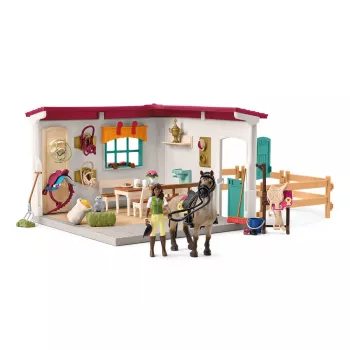 schleich HORSE CLUB ampliación de silla de montar, cuadra, caballos, 5 años, multicolor, plástico
