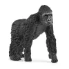 schleich WILD LIFE familia de gorilas, 3 año(s), jungla, animales salvajes / juguete de aventuras, negro, gris