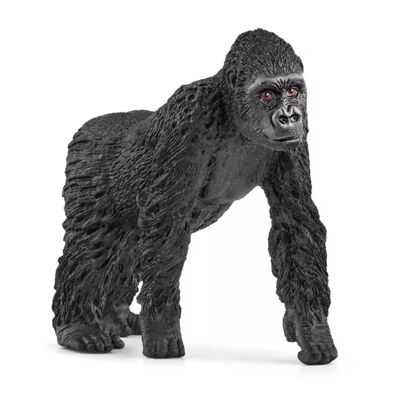 schleich WILD LIFE familia de gorilas, 3 año(s), jungla, animales salvajes / juguete de aventuras, negro, gris