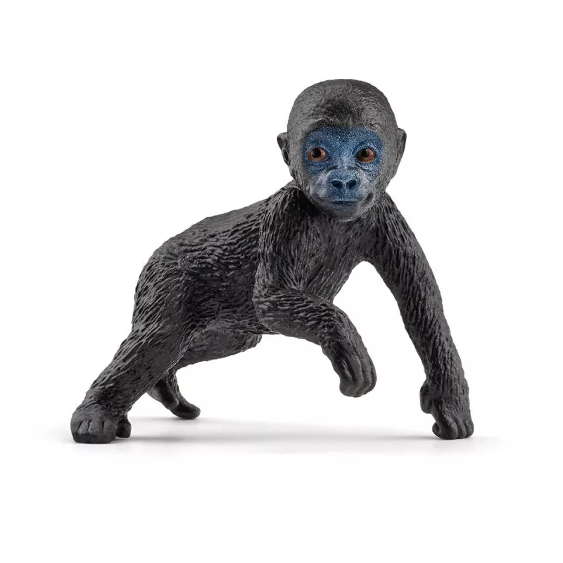 schleich WILD LIFE familia de gorilas, 3 año(s), jungla, animales salvajes / juguete de aventuras, negro, gris