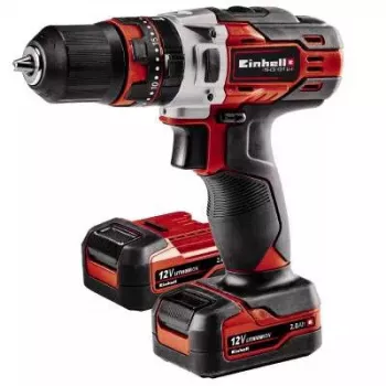 Taladro con empuñadura de pistola Einhell TE-CD 1, 1400 rpm, 2 Ah, 1,18 kg