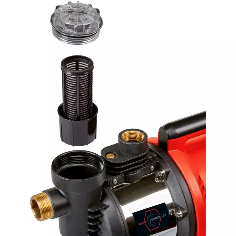 Bomba de agua EINHELL GE‑AW 1144 SMART — 1100 W, control por app, riego de jardín y trasvase de agua