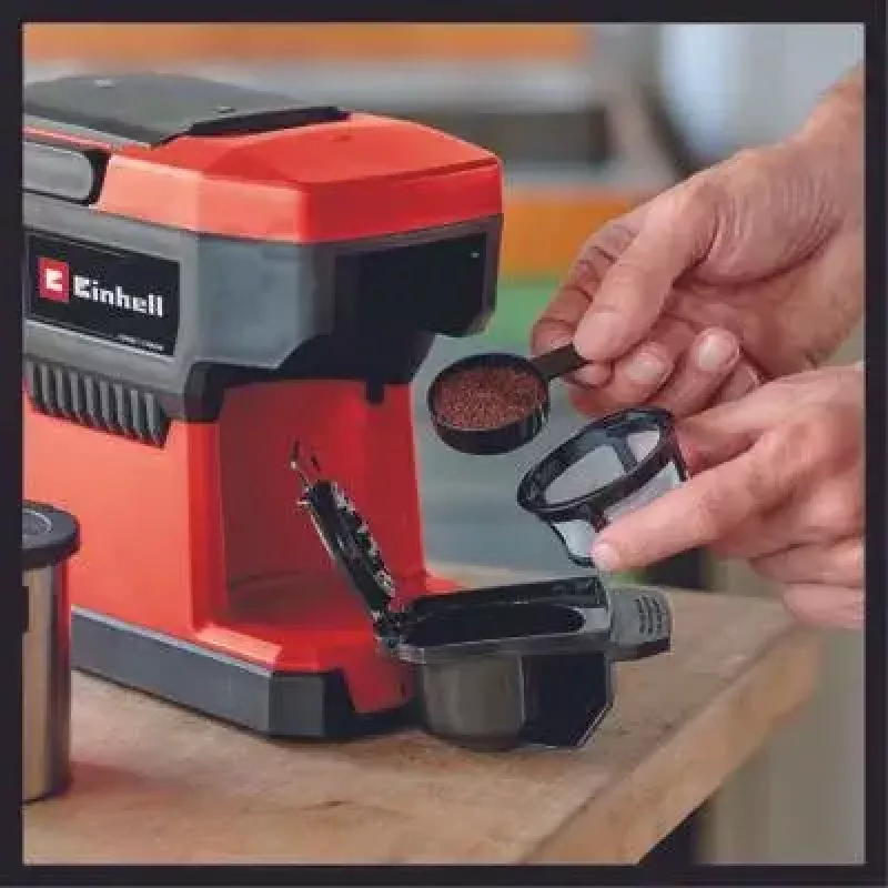 Cafetera de filtro Einhell 0,24 L TE-CF 18 Li-Solo