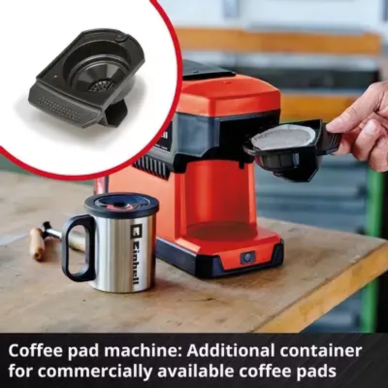 Cafetera de filtro Einhell 0,24 L TE-CF 18 Li-Solo