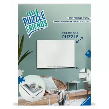 Marco para puzle Ravensburger 17901 – negro, para puzles, edad recomendada 12+