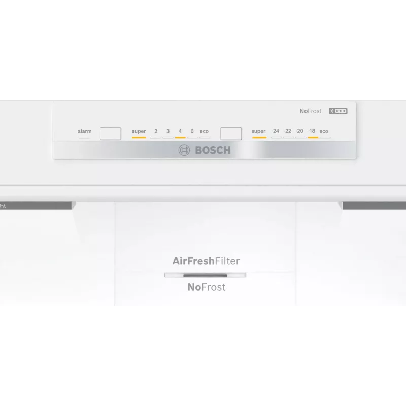 Frigorífico combi Bosch Serie 4 KGN86VIEA Independiente 631 L Acero inoxidable