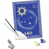 Set de pintar por números Ravensburger CreArt signo del zodiaco Leo – Set de pintura, Modelo 23743