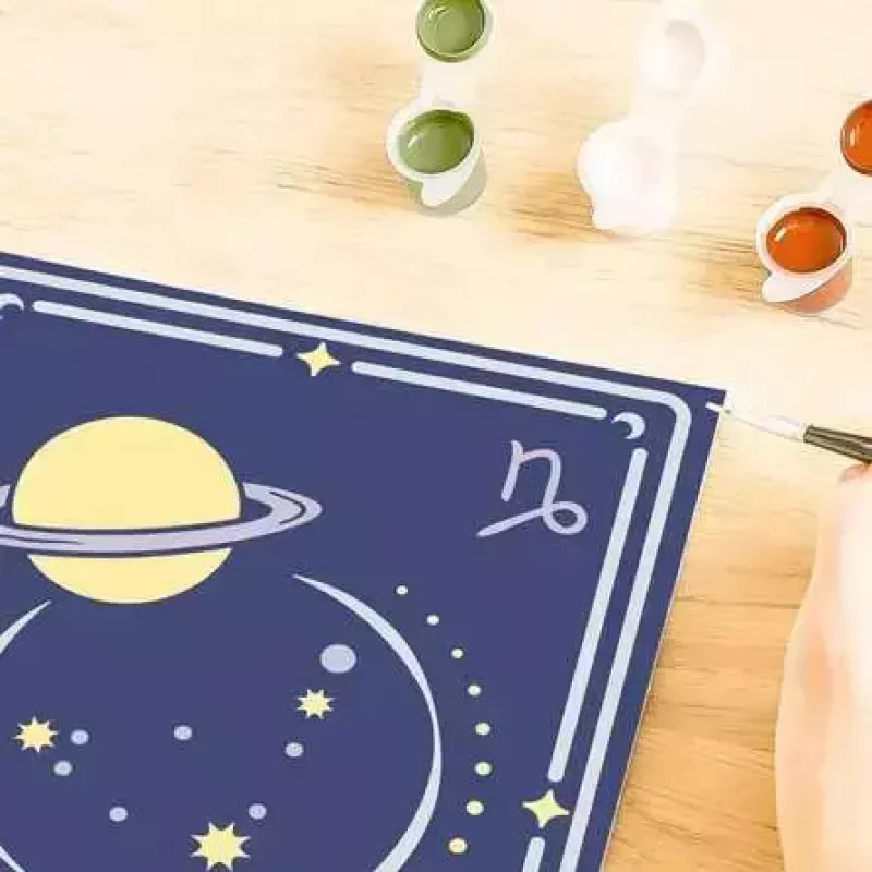 Set de pintura Ravensburger CreArt signo del zodiaco Capricornio - 23739