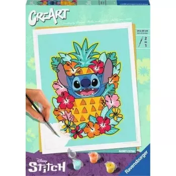 Set de pintura Ravensburger CreArt Disney Stitch — Set de pintar por números