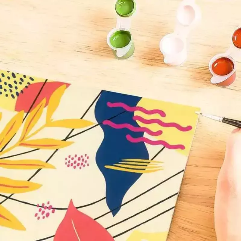 Set de pintura Ravensburger CreArt Playful Plants — set de pintura creativo, modelo 23638