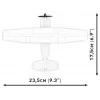 Juguete de construcción Cobi Cessna 172 Skyhawk blanco set de construcción