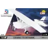 Juguete de construcción Cobi Cessna 172 Skyhawk blanco set de construcción