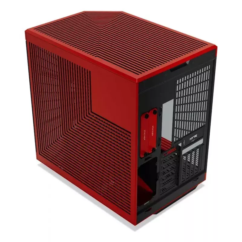 Caja para PC HYTE Y70 Midi Tower negra, roja
