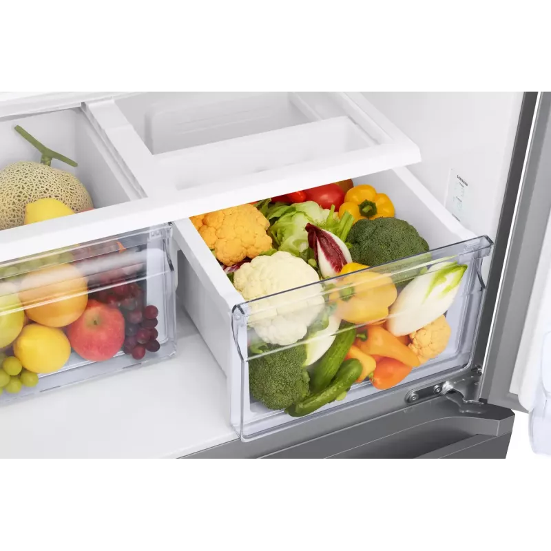Frigorífico side-by-side Samsung RF50C530ES9 de libre instalación French Door acero inoxidable 495 L, frigorífico 330 L / congelador 165 L