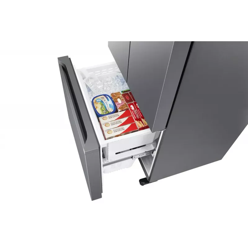 Frigorífico side-by-side Samsung RF50C530ES9 de libre instalación French Door acero inoxidable 495 L, frigorífico 330 L / congelador 165 L