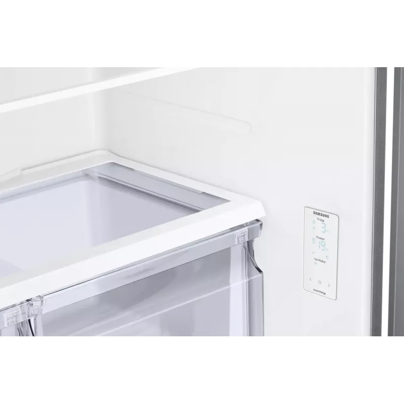 Frigorífico side-by-side Samsung RF50C530ES9 de libre instalación French Door acero inoxidable 495 L, frigorífico 330 L / congelador 165 L