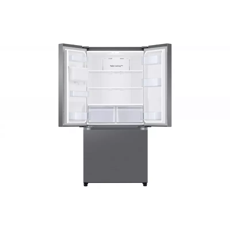 Frigorífico side-by-side Samsung RF50C530ES9 de libre instalación French Door acero inoxidable 495 L, frigorífico 330 L / congelador 165 L