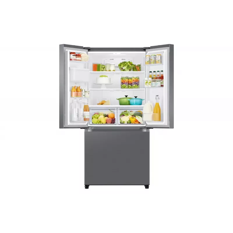 Frigorífico side-by-side Samsung RF50C530ES9 de libre instalación French Door acero inoxidable 495 L, frigorífico 330 L / congelador 165 L