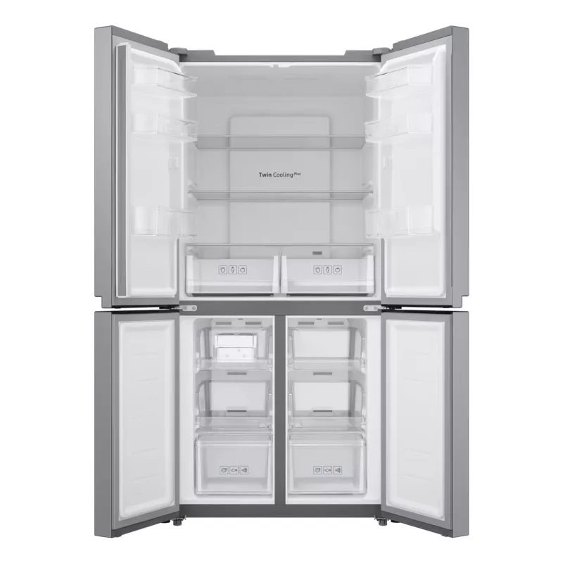 Frigorífico side-by-side Samsung RF48A400EM9 de libre instalación 488 L plateado