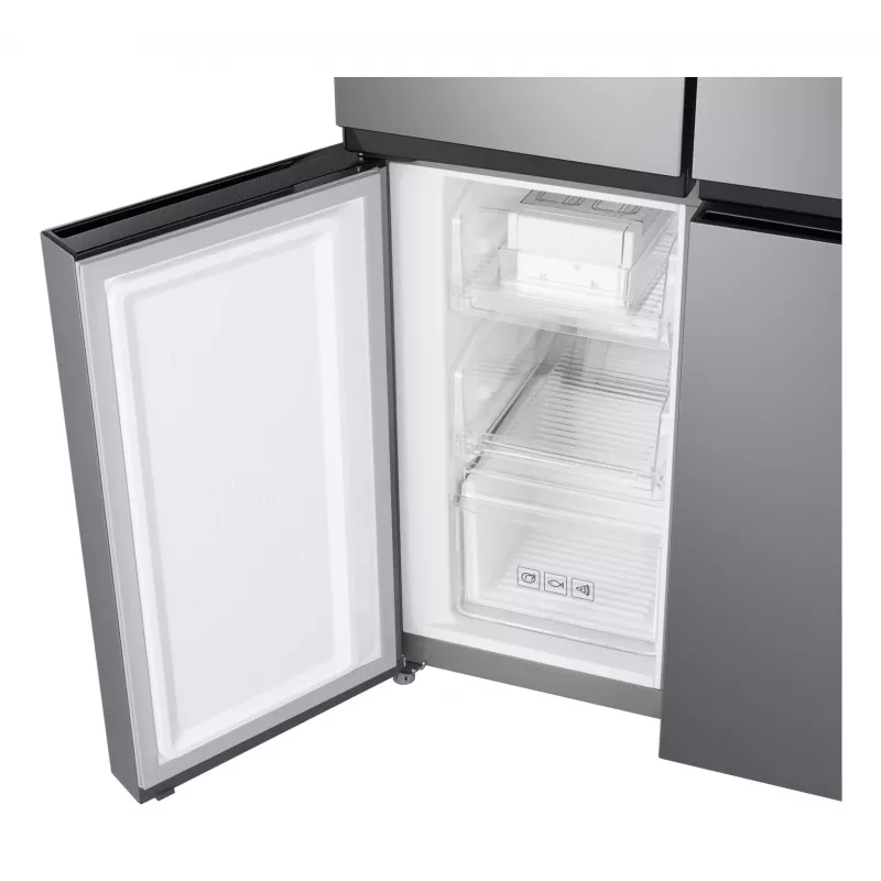 Frigorífico side-by-side Samsung RF48A400EM9 de libre instalación 488 L plateado