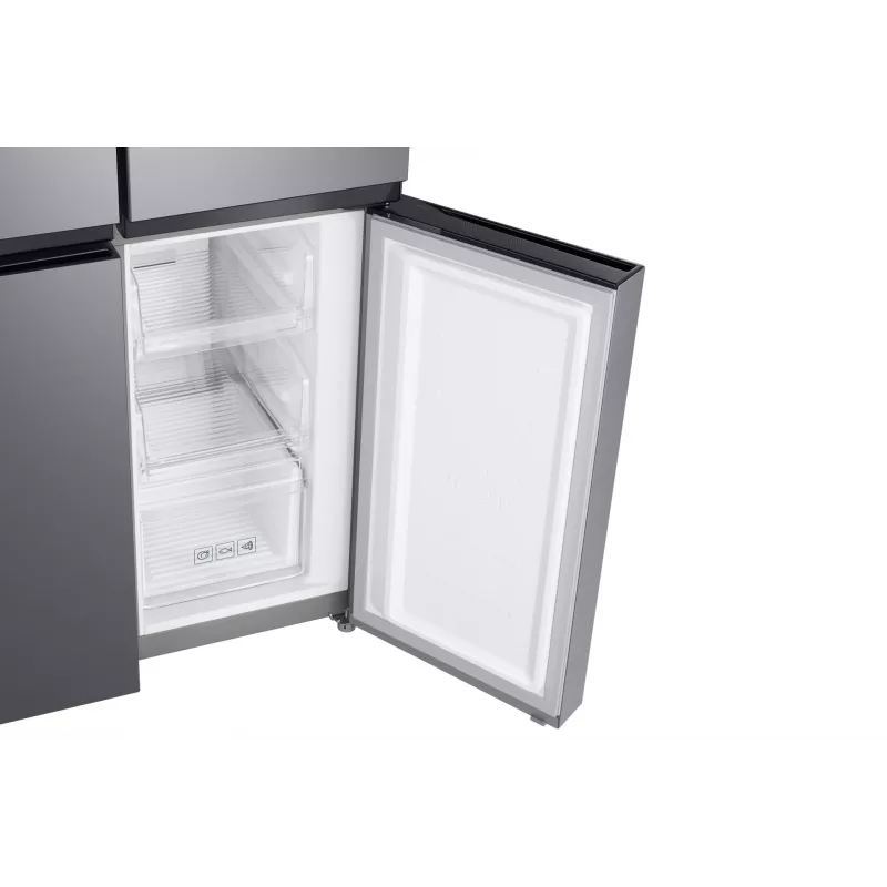 Frigorífico side-by-side Samsung RF48A400EM9 de libre instalación 488 L plateado